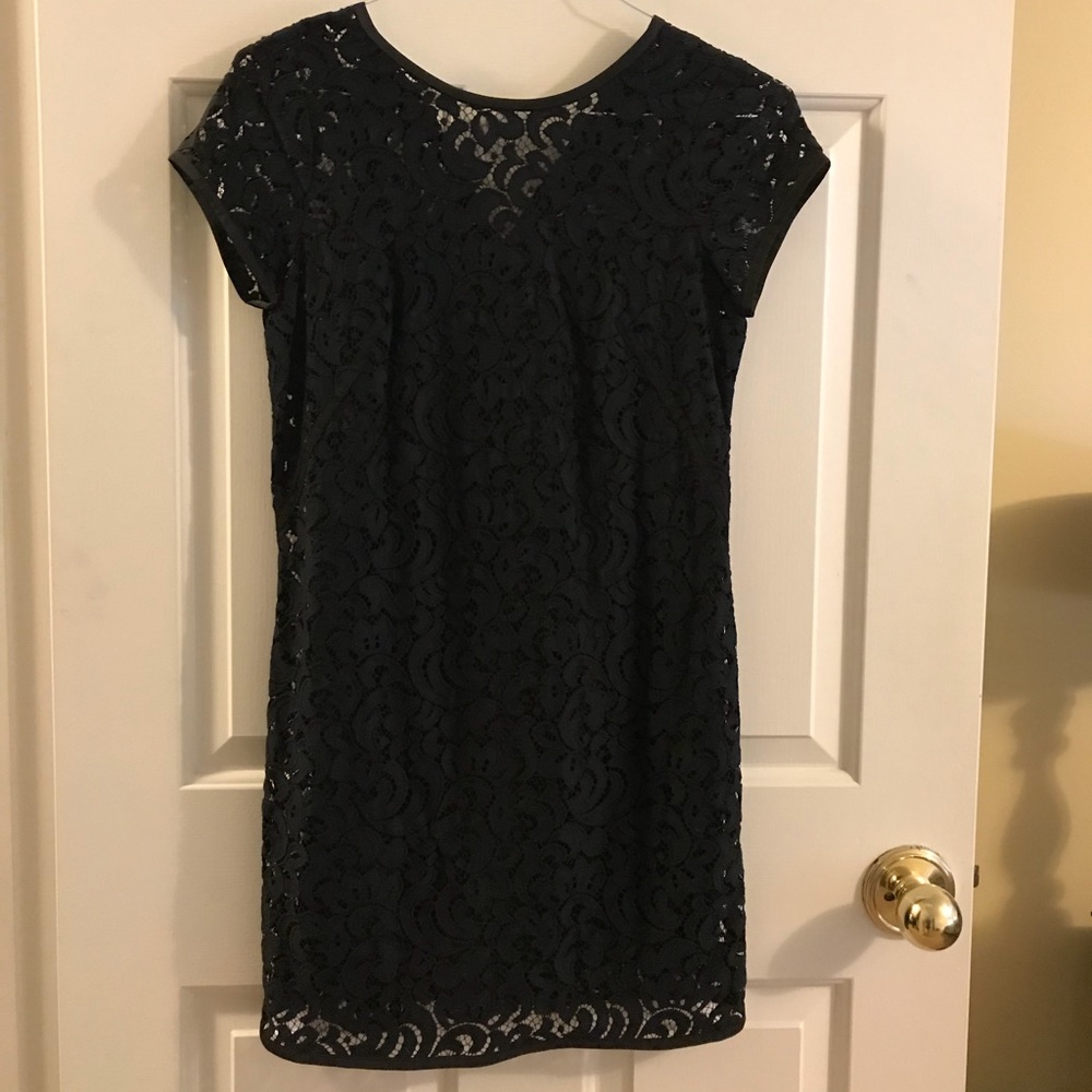 Loft Lace Overlay Cocktail Dress, Size 2P